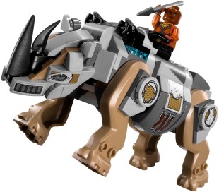 LEGO 76099 Marvel Black Panther Rhino Face- Off by the the mine 4