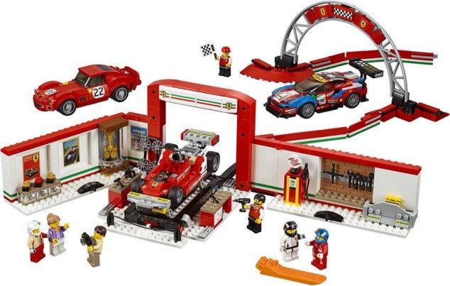 Lego 75889 Speedracers Ferrari Ultimate Garage 1