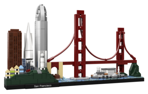 LEGO 21043 Architecture San Fransisco 1
