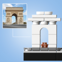 LEGO 21044 Architecture Parijs 4