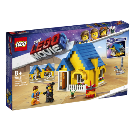 LEGO 70831 Movie Emmets droomhuis raket 2